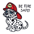 Be Fire Safe Temporary Tattoo